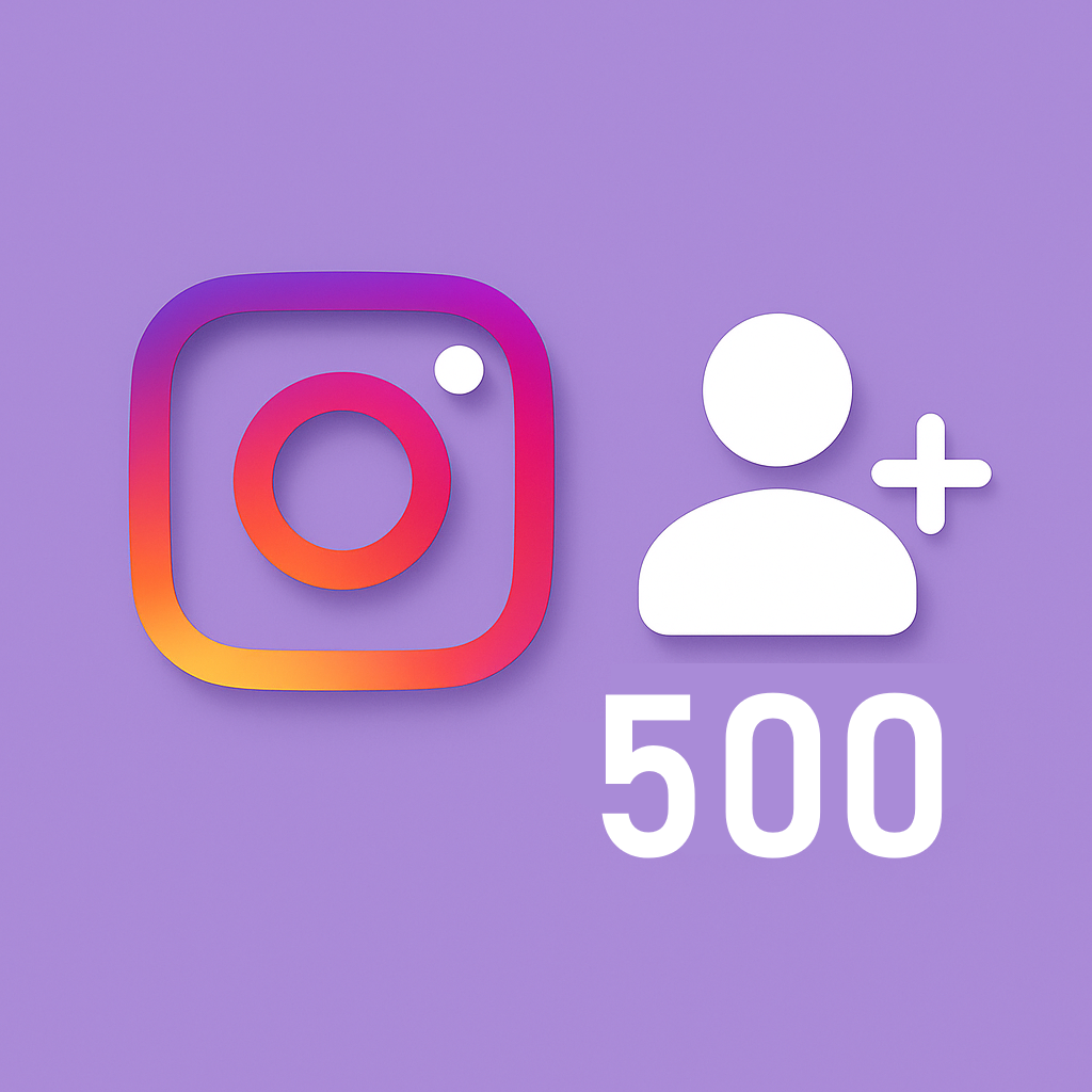 Obserwacje/Follow Instagram - Pakiet 500 obserwujących