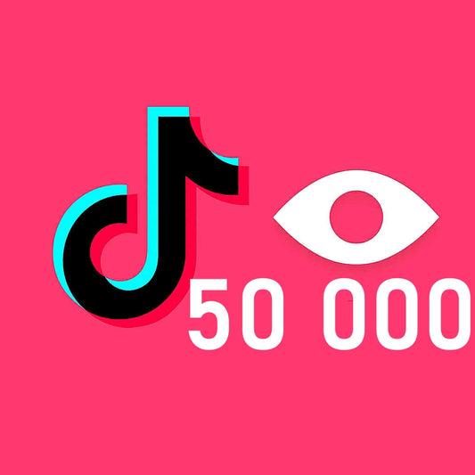 Wyświetlenia Tik Tok - Pakiet 50 000 wyświetleń
