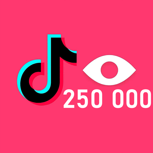 Wyświetlenia Tik Tok - Pakiet 250 000 wyświetleń