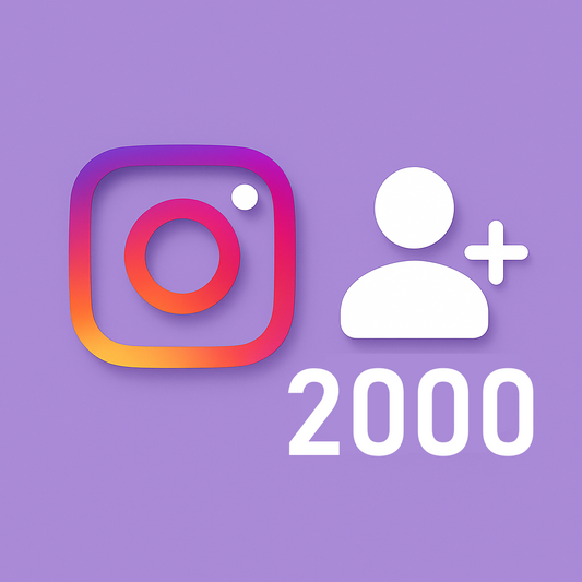 Obserwacje/Follow Instagram - Pakiet 2000 obserwujących